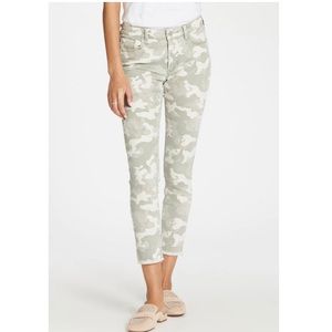 Dear John “Gisele” Watercress Camo Jeans